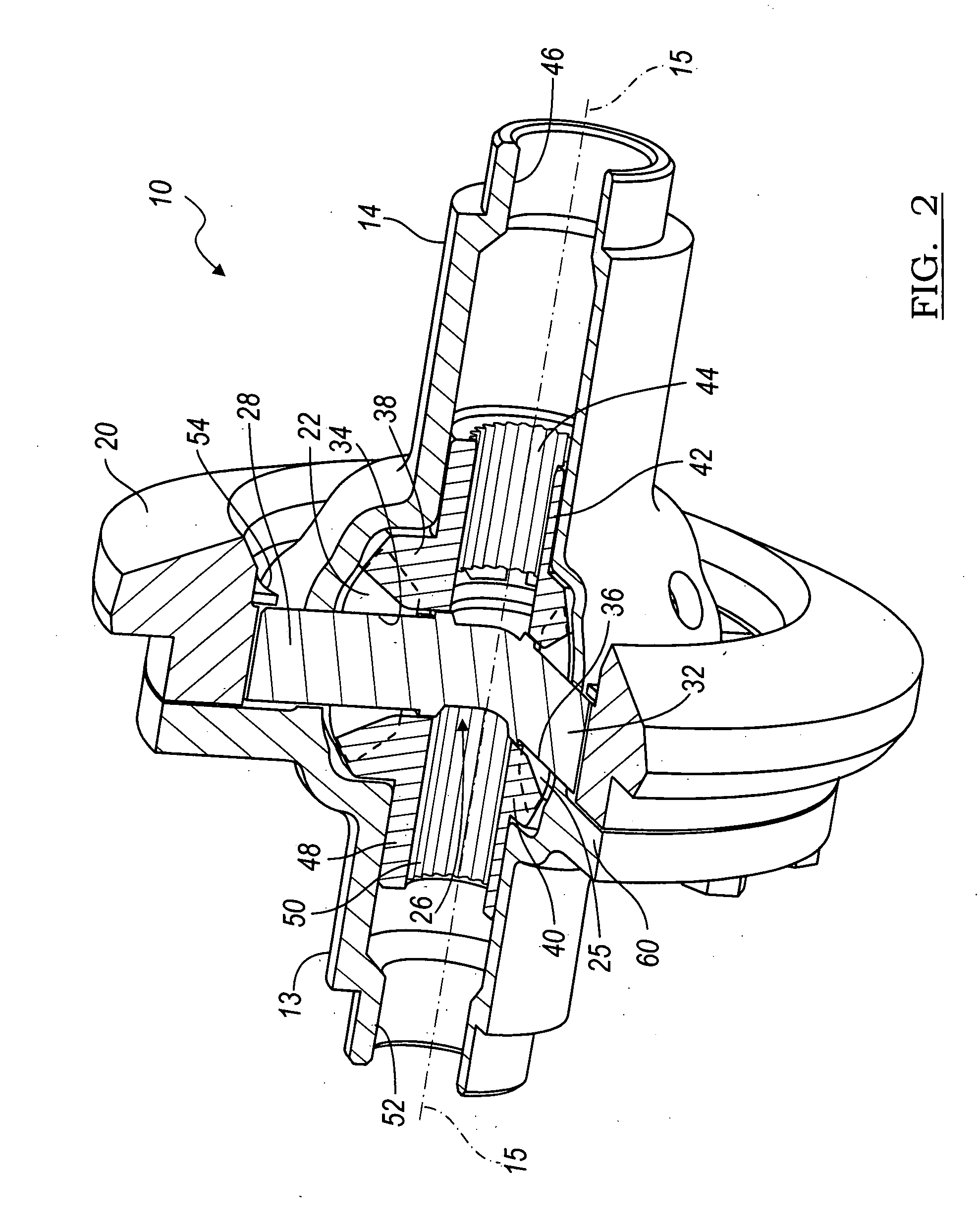 Differential mechanism assembly