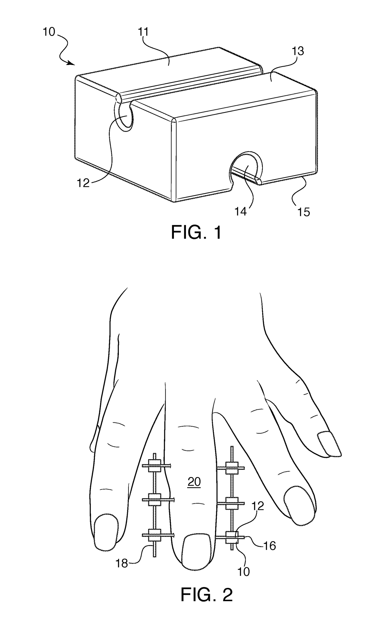 Bracket for external fixation of bones