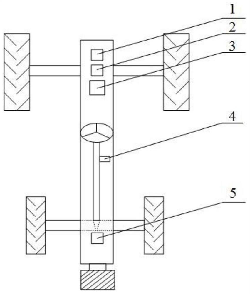 Active anti-rollover control method and system for wheeled tractors based on active steering control