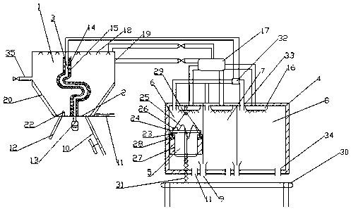 Barley steeping germination device used for sesame seed candy