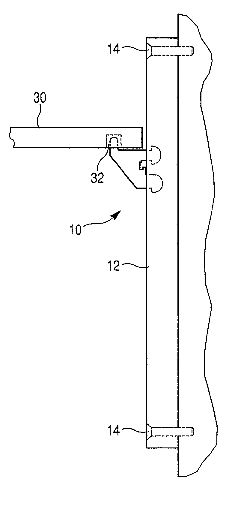 Support clip and pilaster apparatus and method