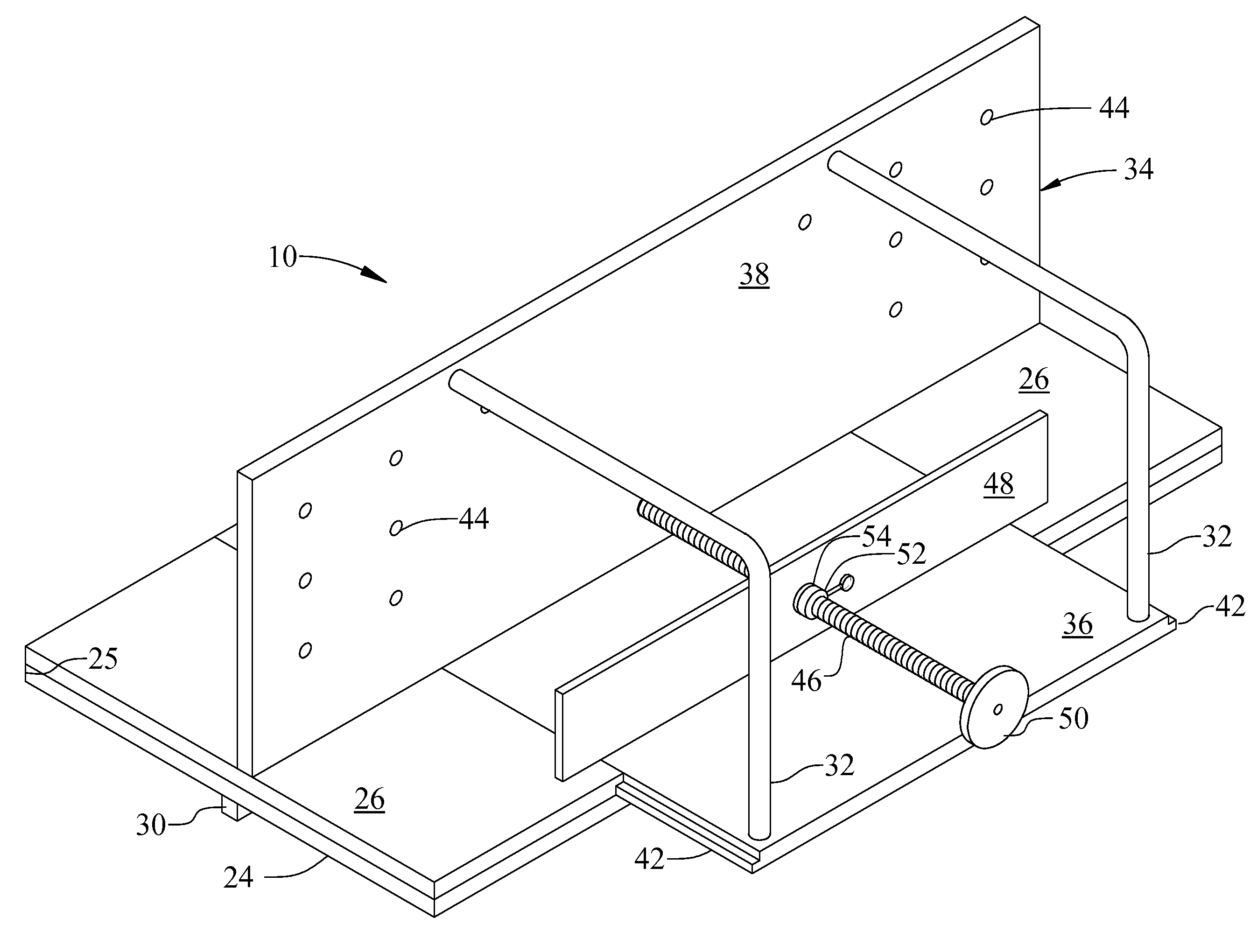 Workpiece carrier for a saw