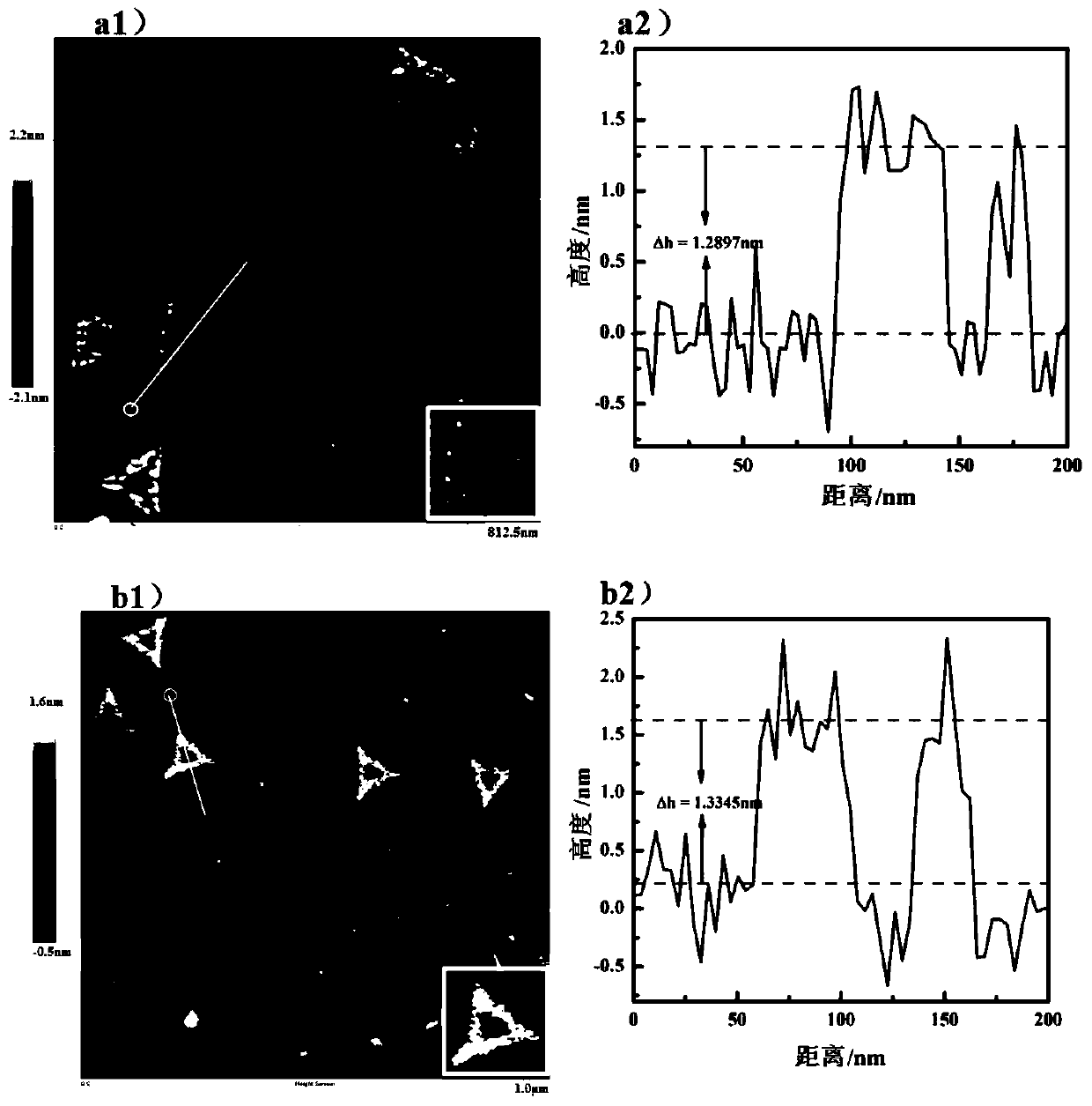 Aptamer-modified dna origami nanostructure-nanogold biosensor and its preparation method and application