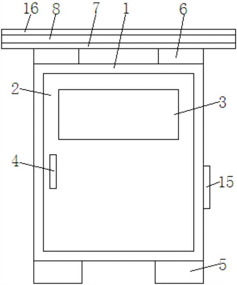 Energy saving environment-friendly garbage can having sterilizing and disinfecting functions