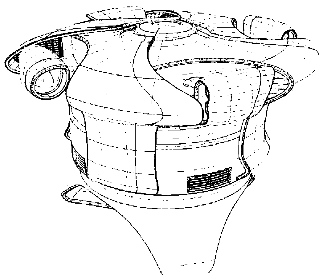 Ideo-motor gyroscope device