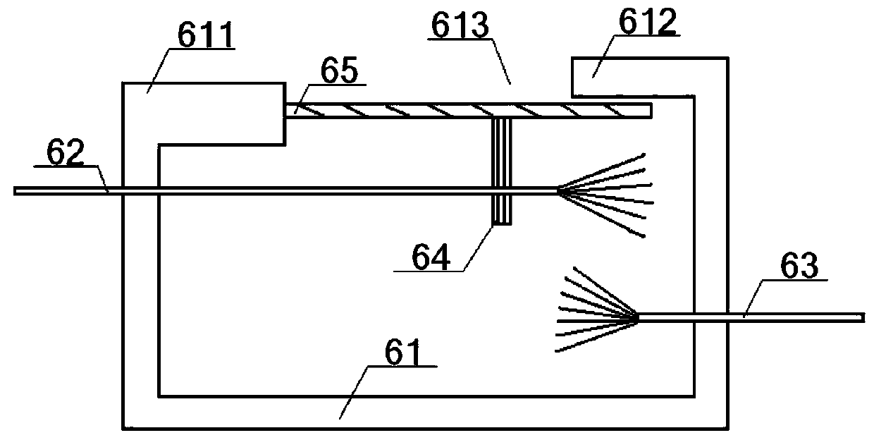 Rotary nanofiber preparation device