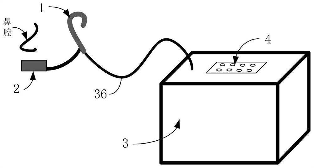 An ear-wearing waist-hanging fitness aerator