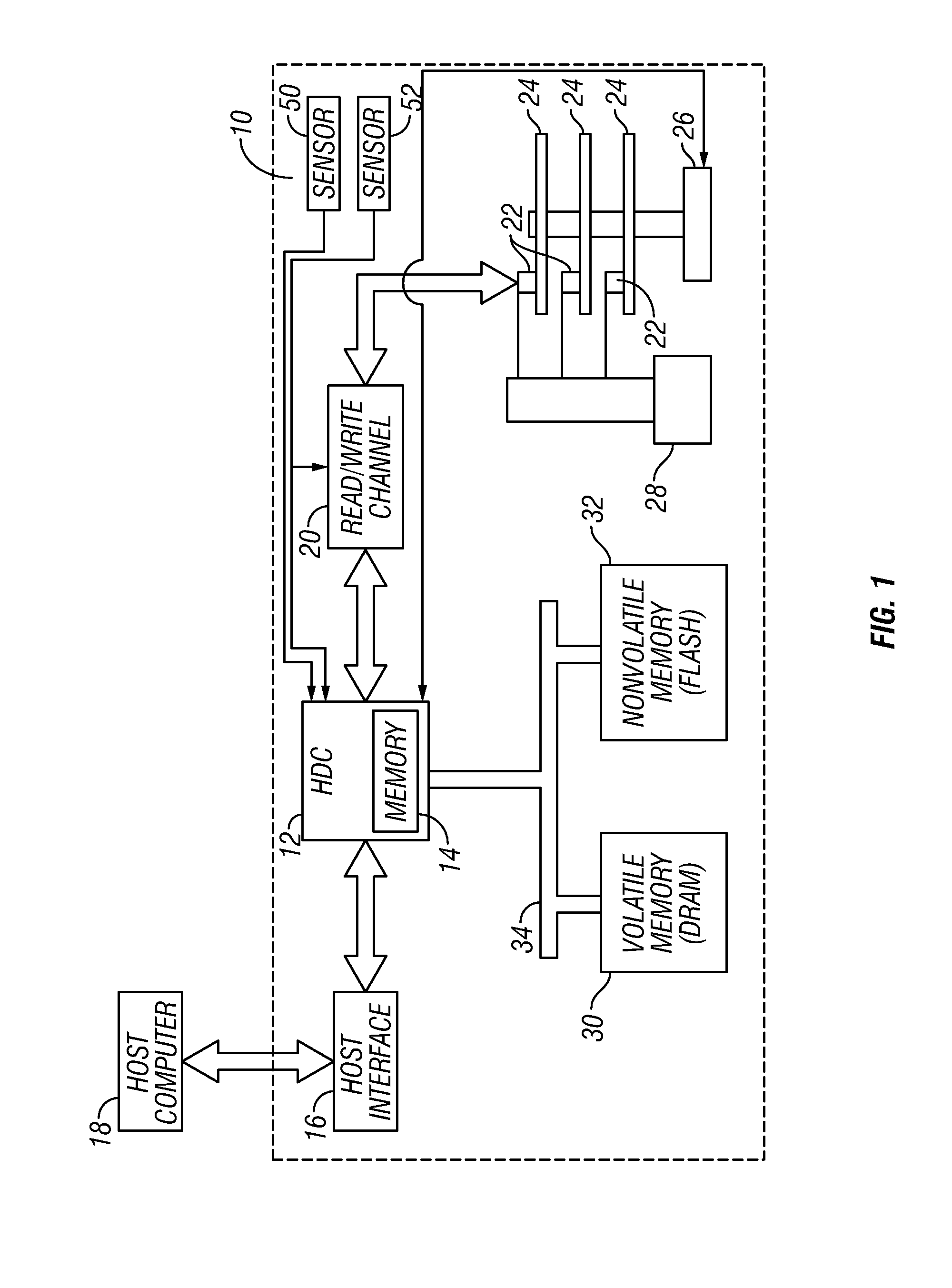 Disk drive with nonvolatile memory for storage of failure-related data