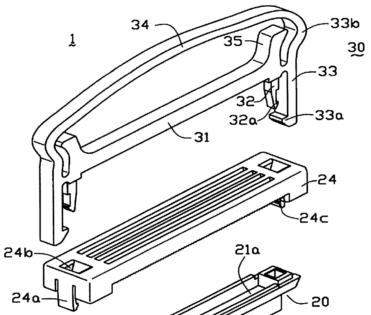 Electrical connector assembly having protection partition