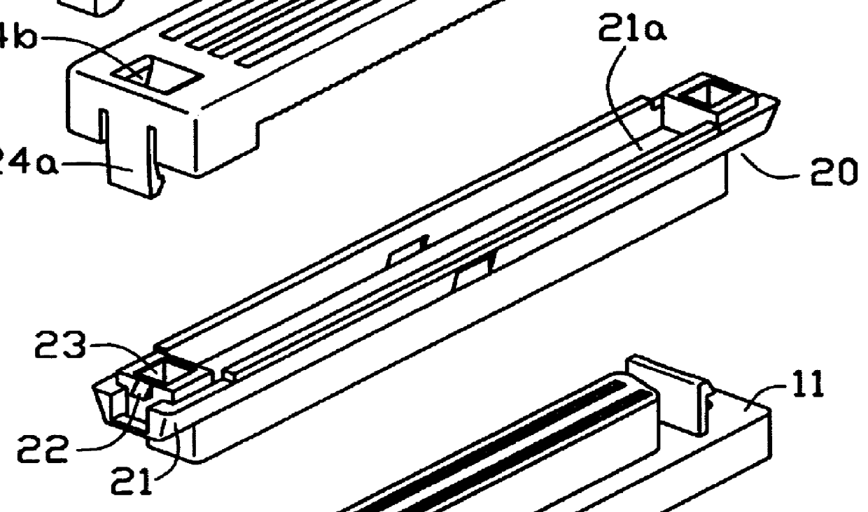 Electrical connector assembly having protection partition