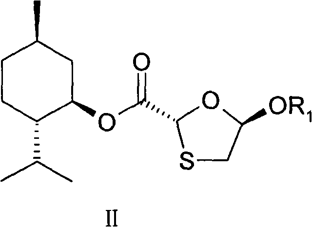 High optical purity nucleoside intermediates and preparation method thereof