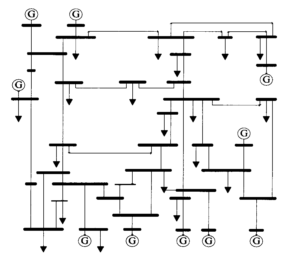 Method for identifying cascading failure of power system