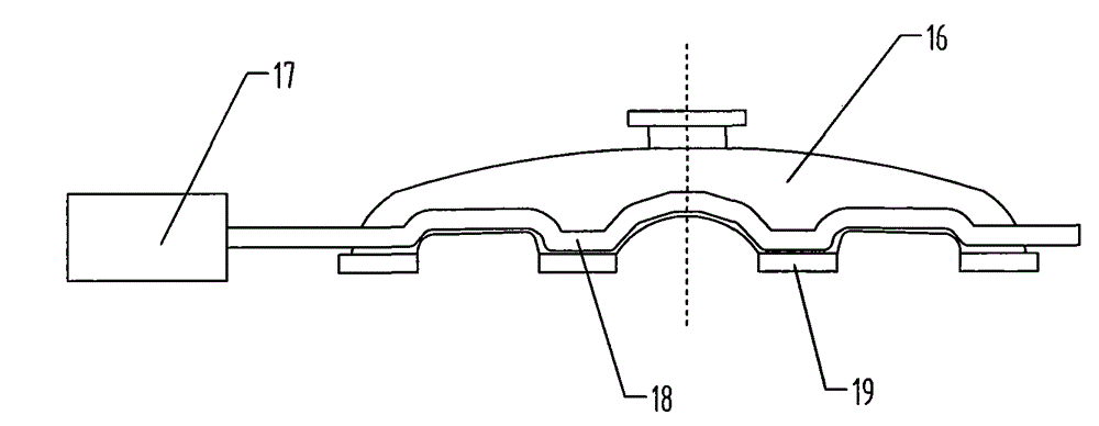 Oil reservoir for heating diesel oil