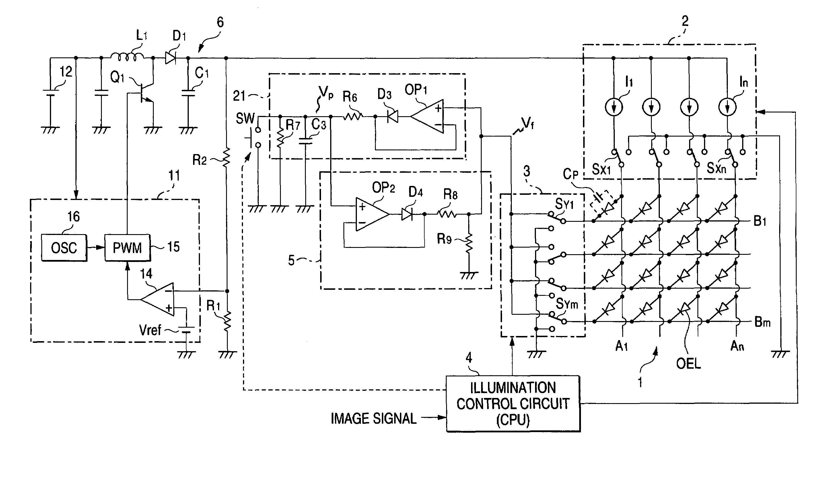 Apparatus and method for driving luminescent display panel