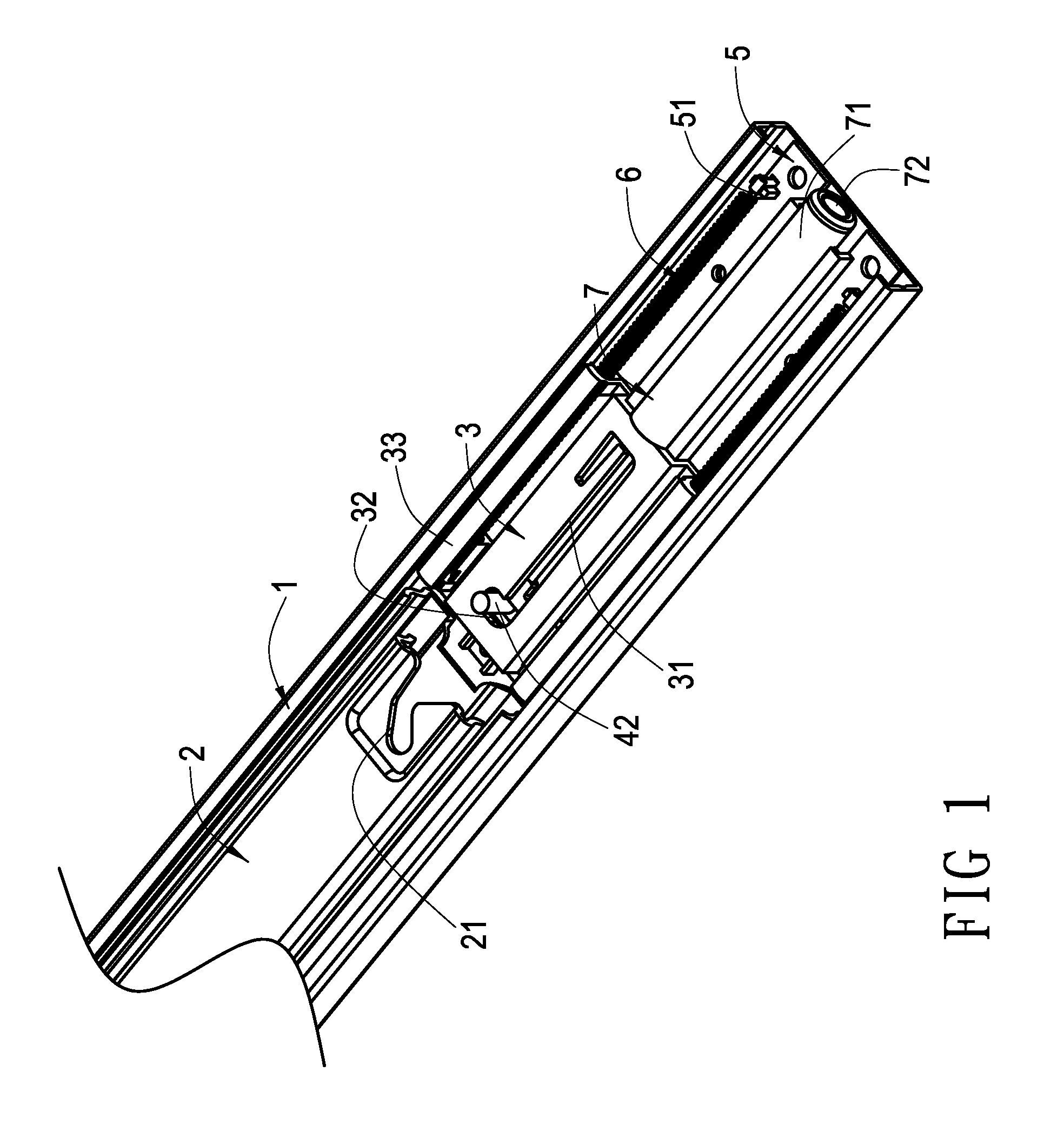 Damping Structure for Drawers