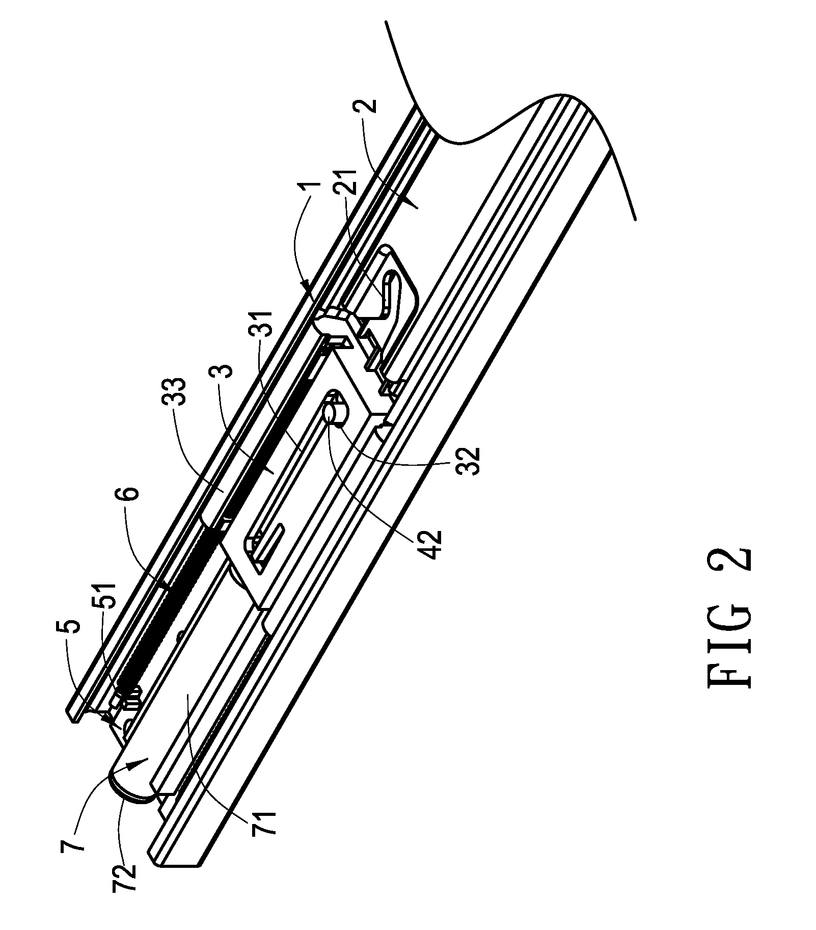 Damping Structure for Drawers