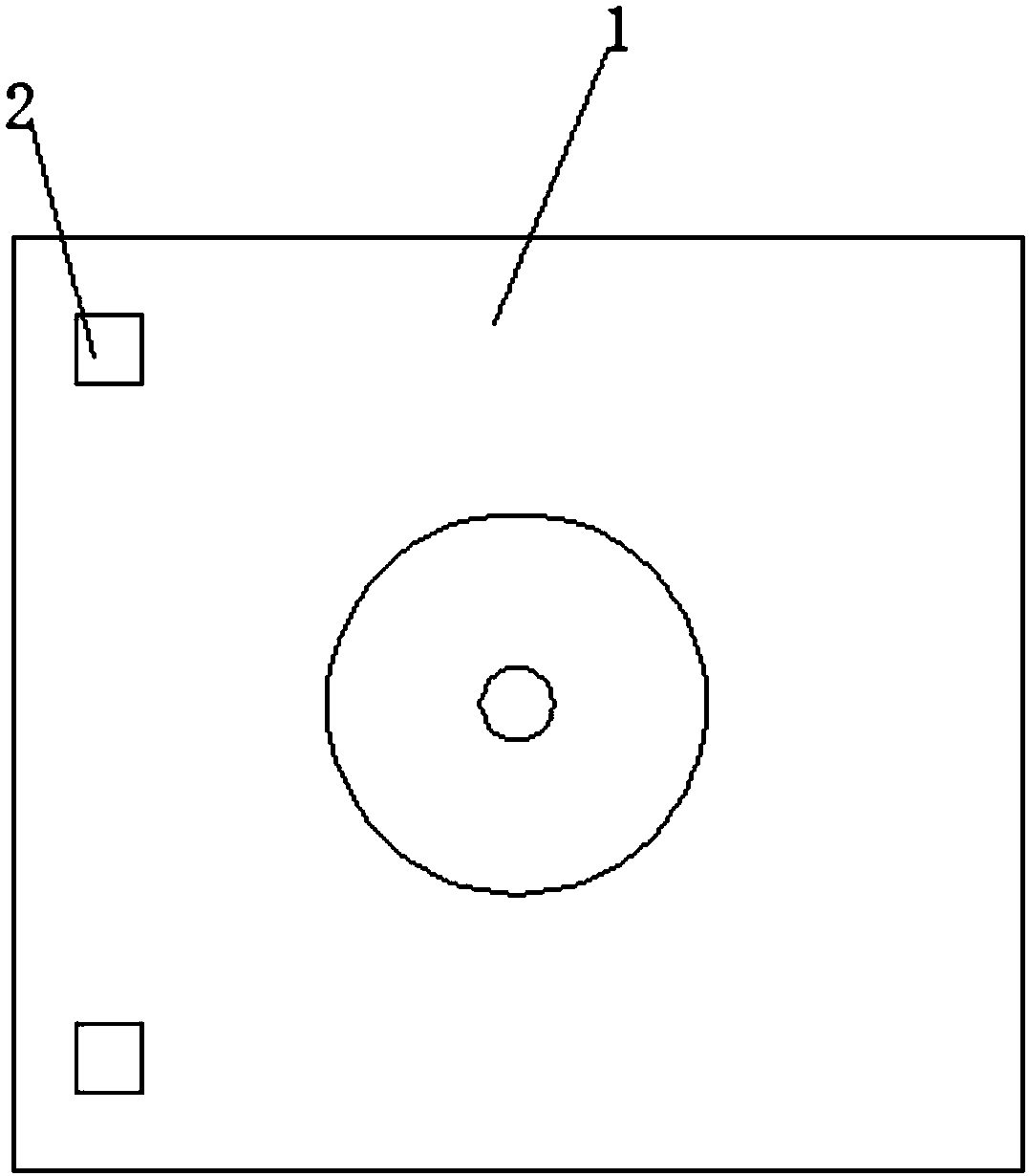 Drilling device for hardware machining