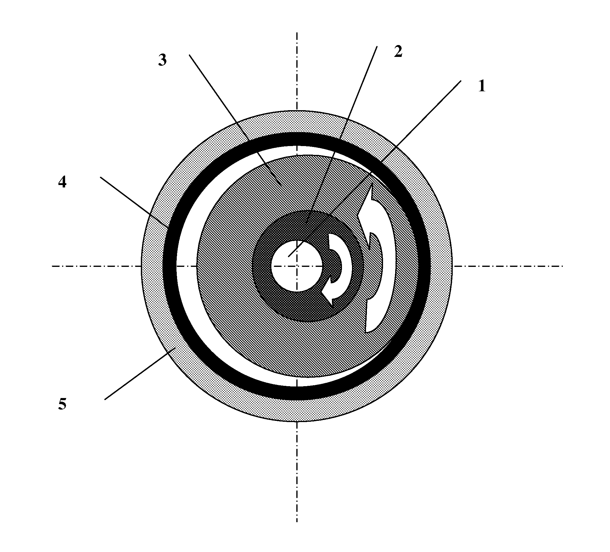 Orbital speed reducer by belt