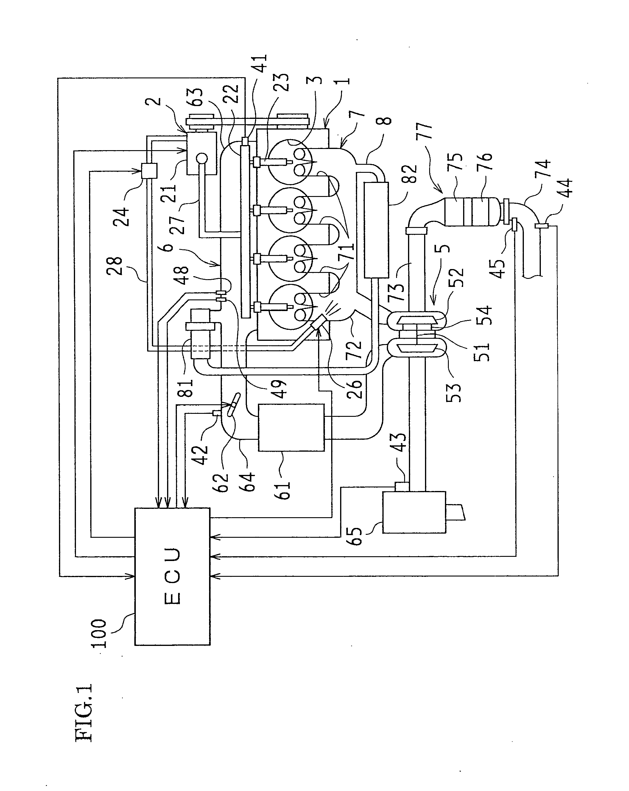 Fuel injection control apparatus of internal combustion engine