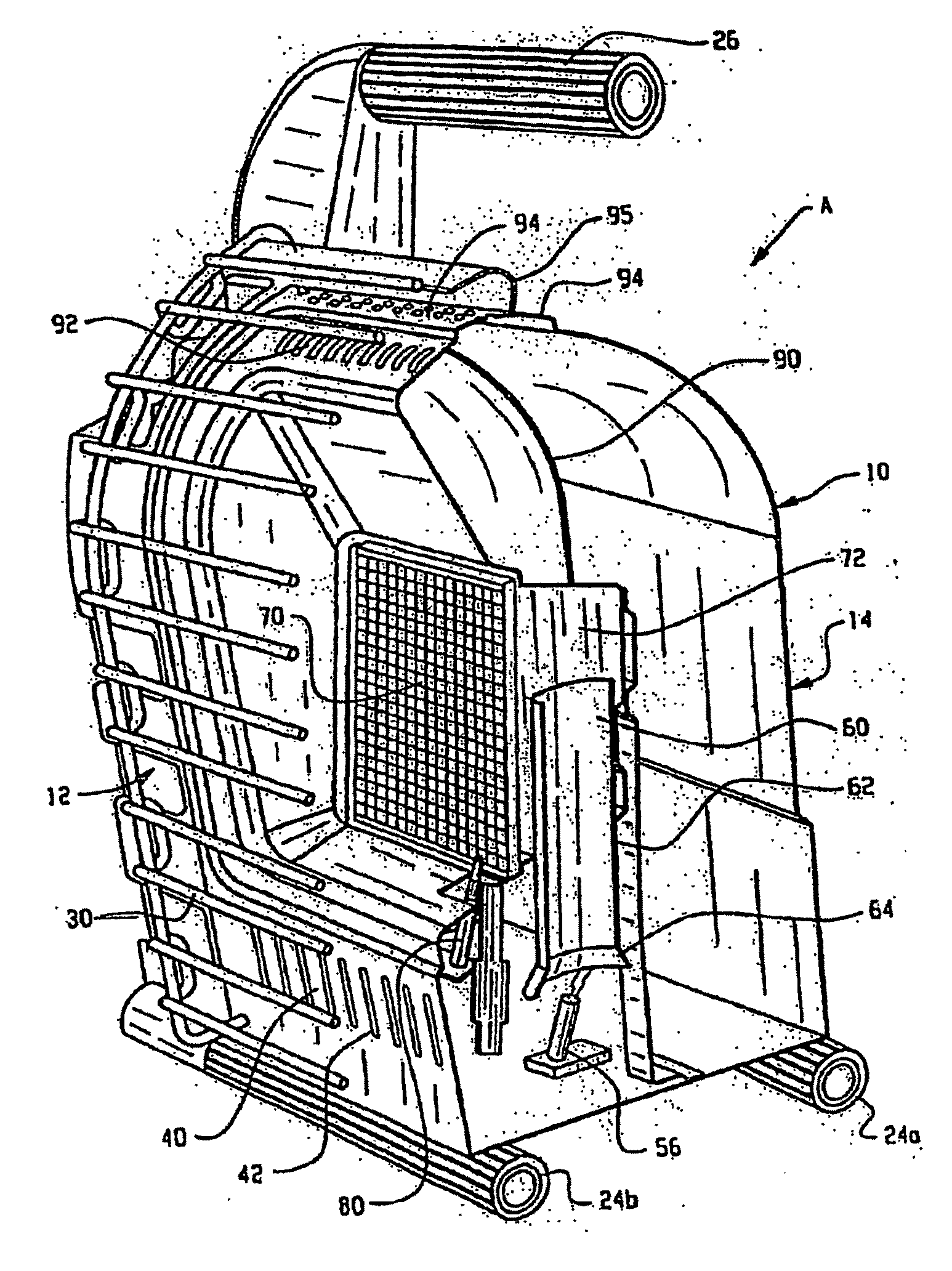 Gas-fired portable unvented infrared heater