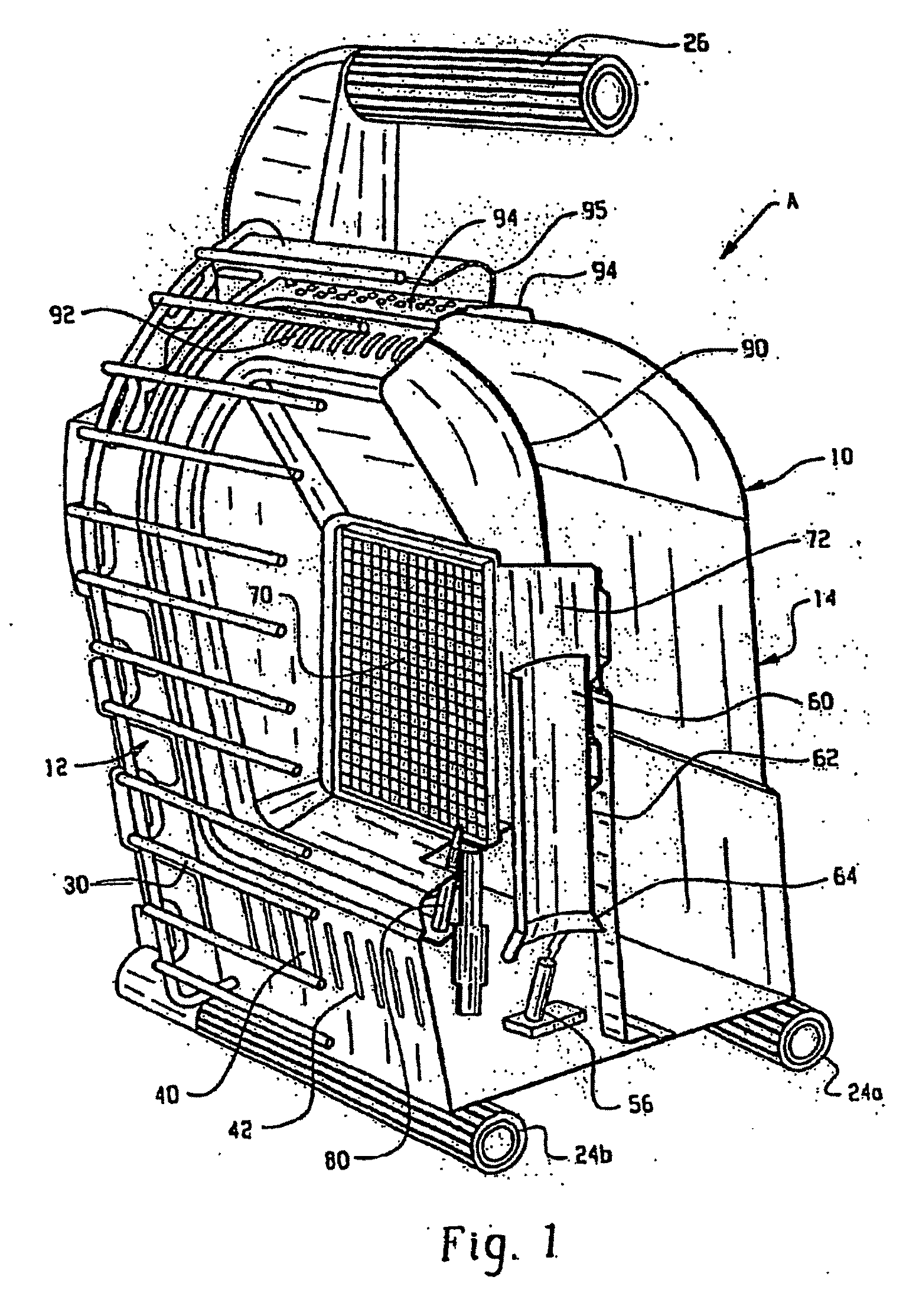 Gas-fired portable unvented infrared heater