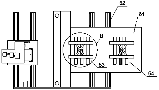 Rapid positioning detection method and device for automobile headlamp