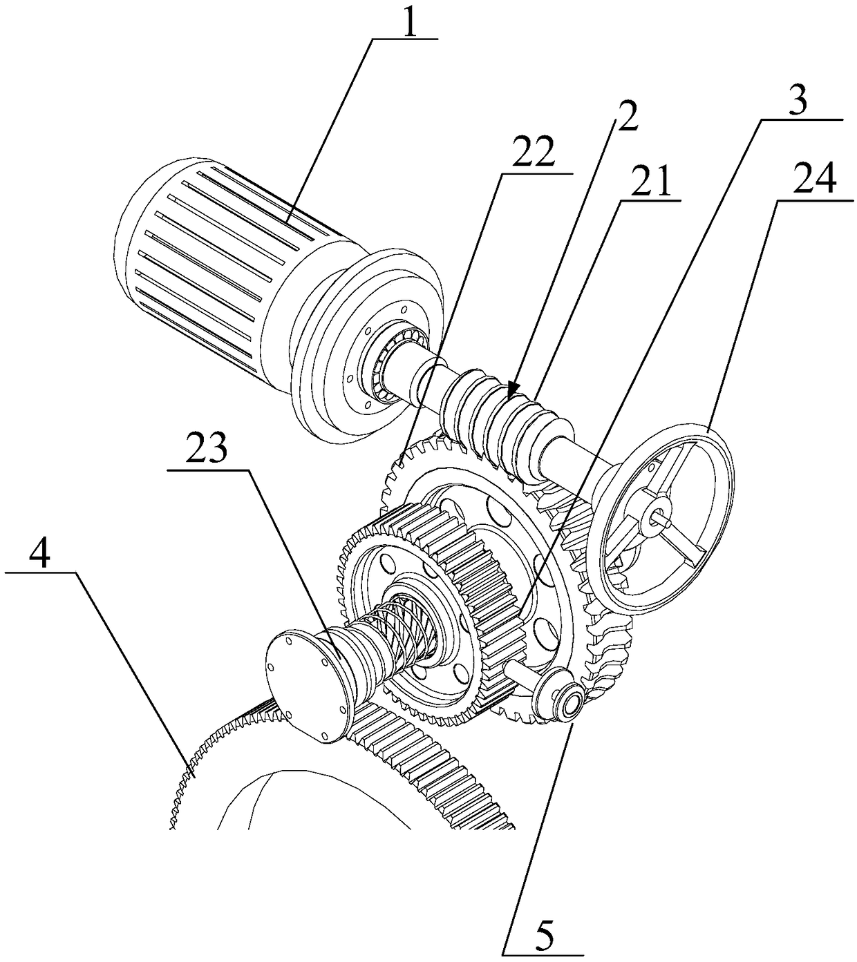 Automatic barring device and control method