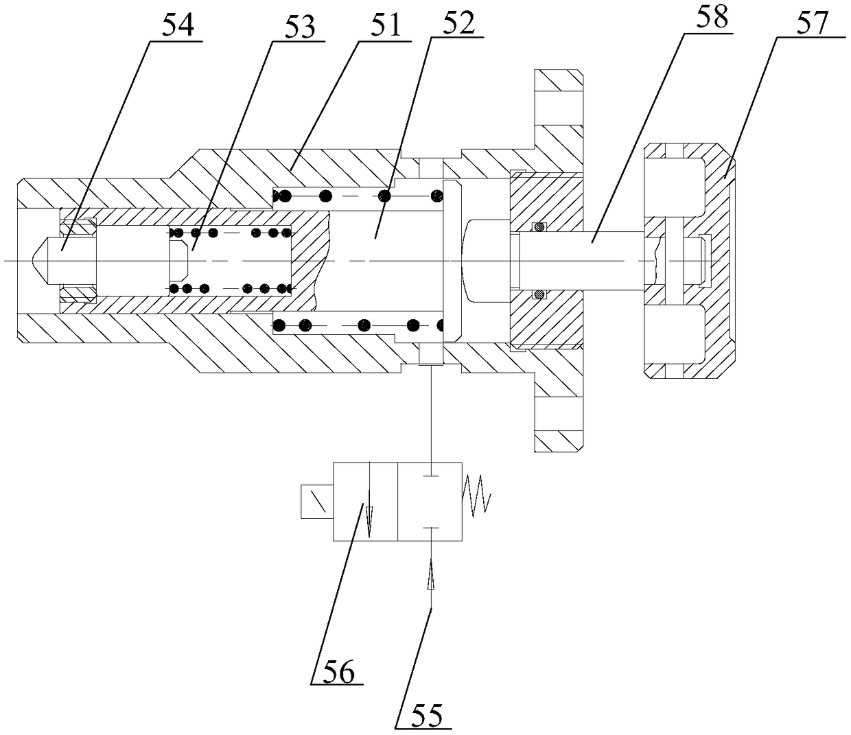 Automatic barring device and control method