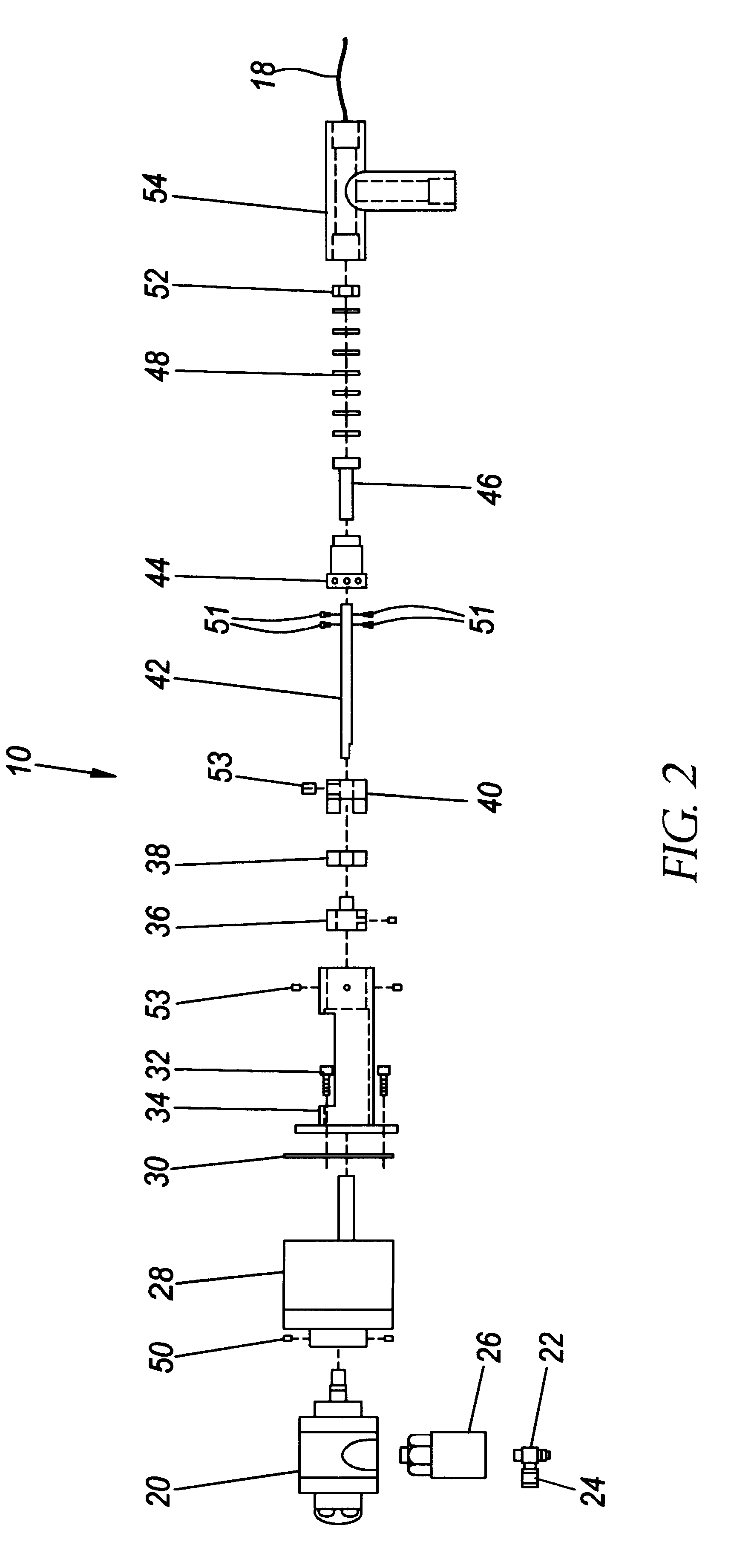 Dynamic delivery line mixing apparatus and method