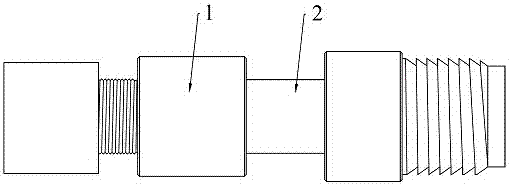 A non-return joint for chemical discharge