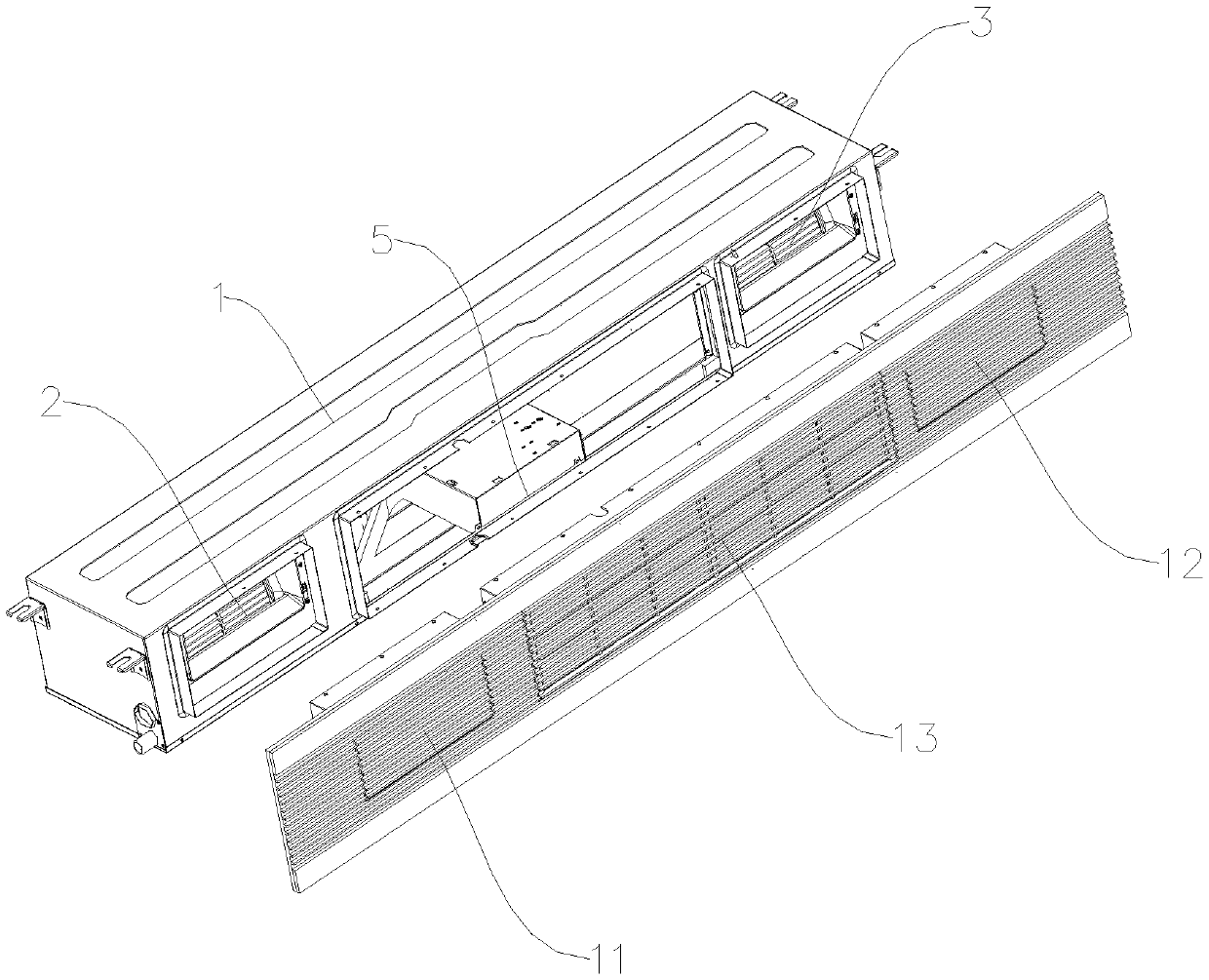 Duct type air conditioner