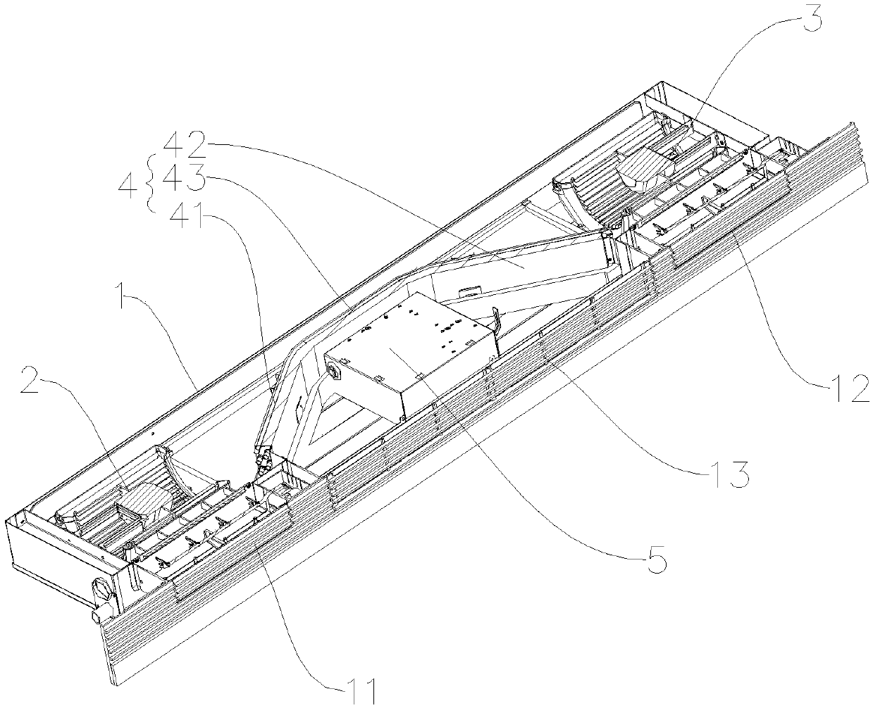 Duct type air conditioner