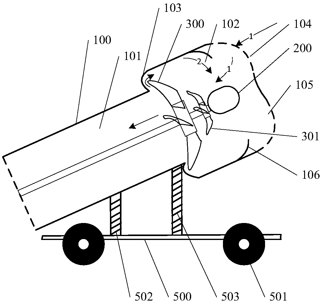 Portable gardening fan