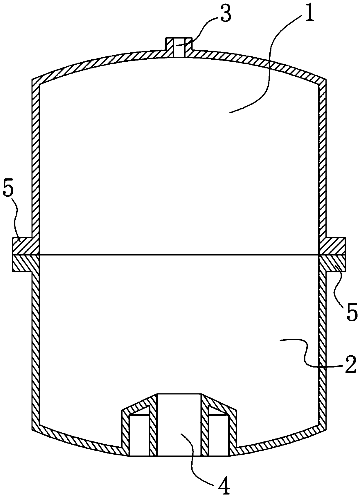 Speed-up vacuum upper-suction casting mould