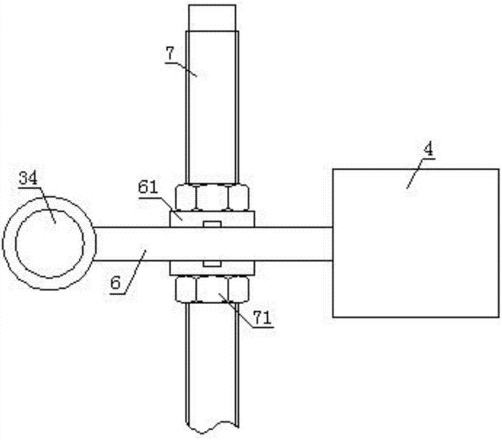 Detection alarm system for automatically checking deformation of inner wall of pipeline