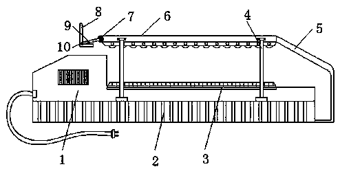 Lower-limb joint rehabilitation physical therapy device used for medical treatment