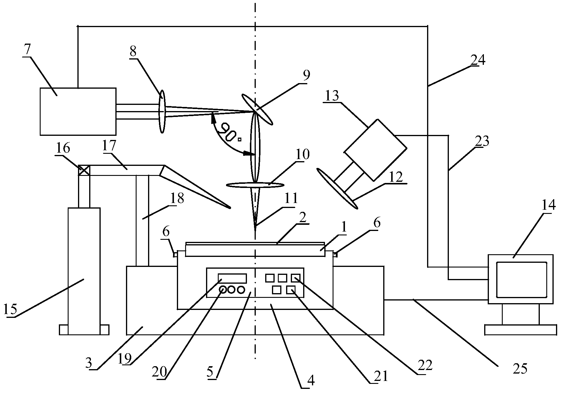 Method adopting laser cladding to form amorphous alloy coating on surface of carbon steel