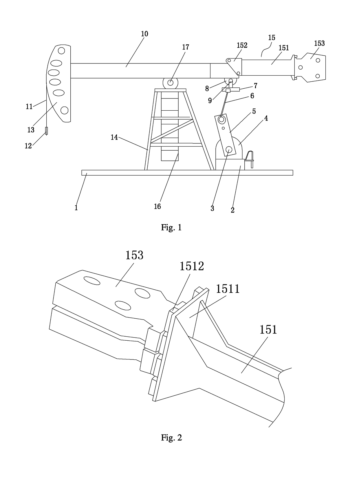 Direct drive motor-based walking beam pumping unit