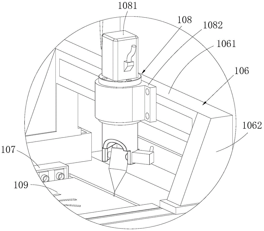 Multi-axis milling and laser fusion composite 3D printing equipment