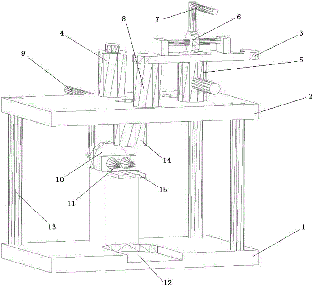 Extraction chromatography separation device applicable to manipulator operation in hot chamber