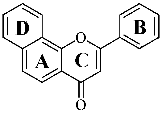 Water-soluble aza-alpha-naphthoflavone compound and preparation method and medical application thereof