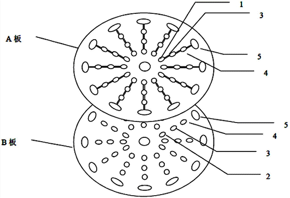 Micro-fluidic chip immunofluorescence rapid detection kit as well as preparation and detection methods thereof