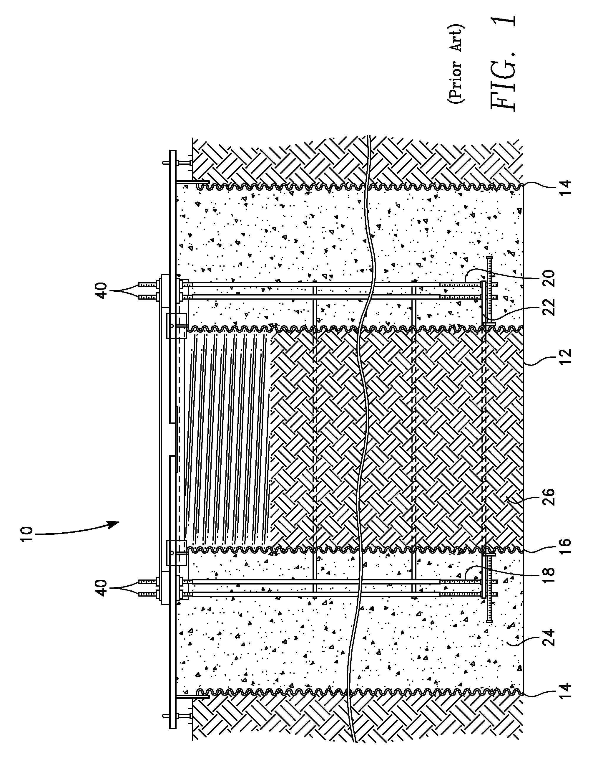 Grout template for wind turbine foundations