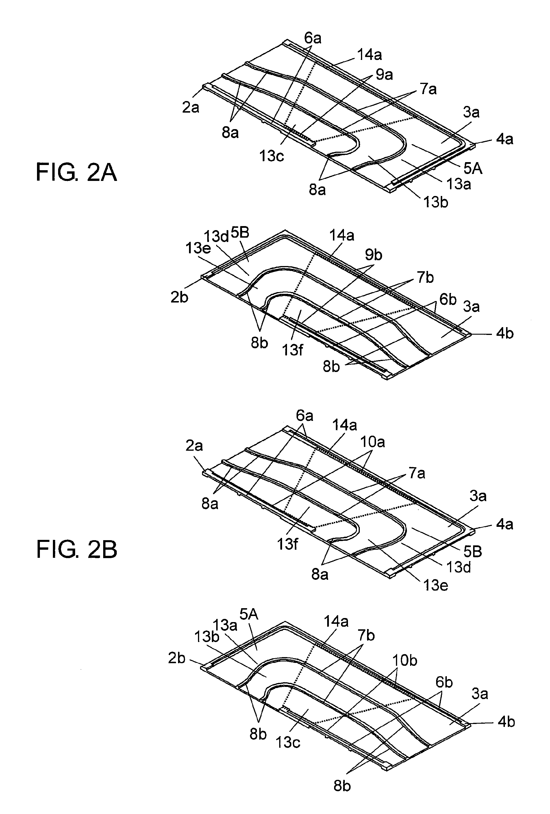 Heat exchanging element