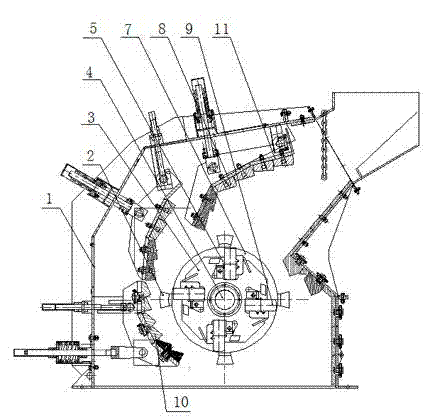 Shaping type crusher