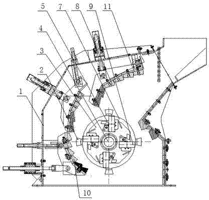 Shaping type crusher