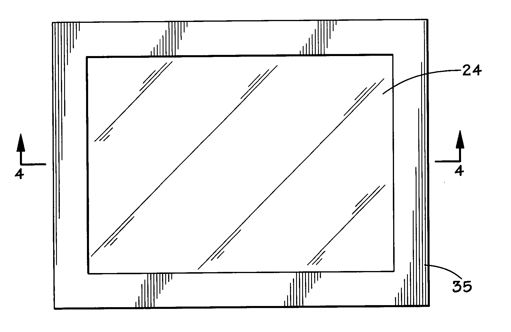 Resistive touch panel using removable, tensioned top layer