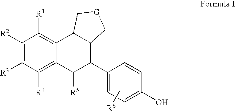 Substituted tetralins as selective estrogen receptor-β agonists