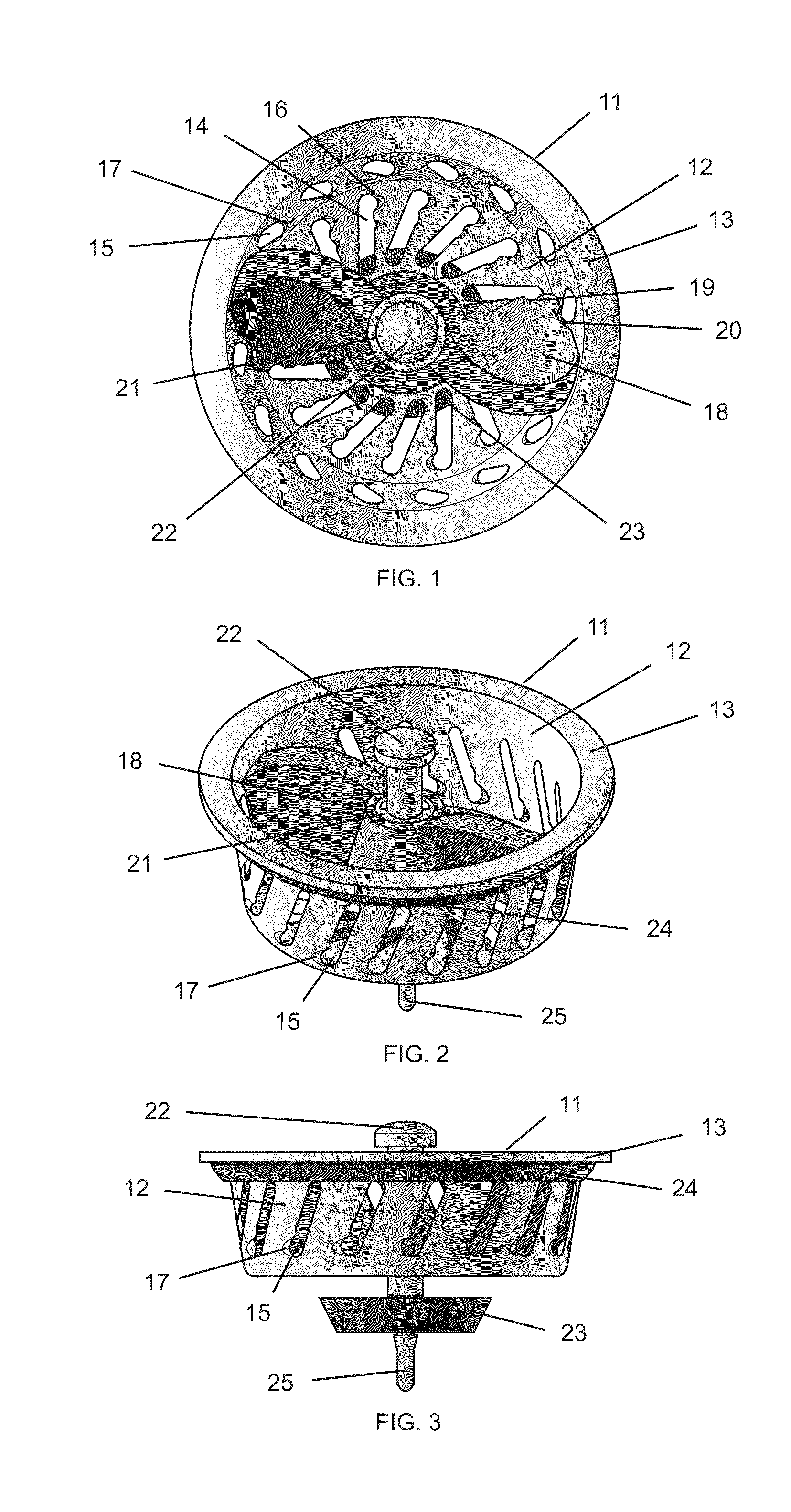 Grinding Sink Strainer