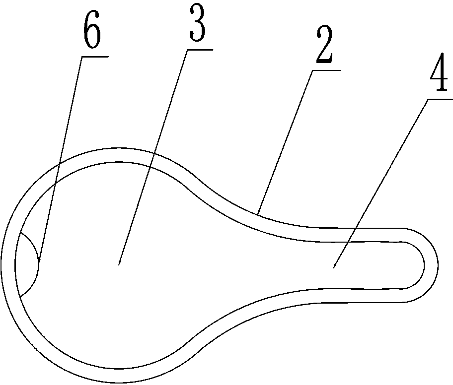 Automobile seat cushion framework structure